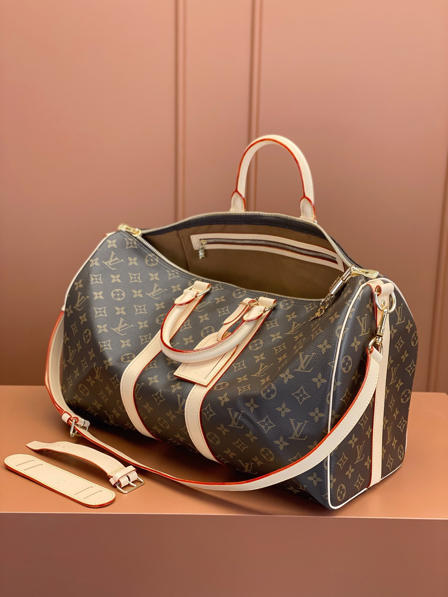 Louis Vuitton KEEPALL BANDOULIÈRE 45 Travel Bag M41418