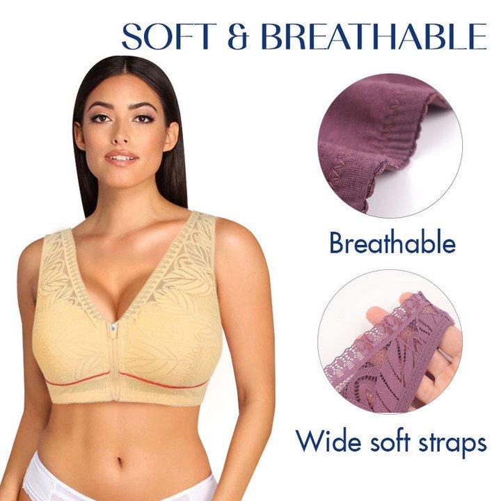 (Last Day Promotion 60% OFF) - Wireless Front Close Bras - Buy 3 FREE SHIPPING