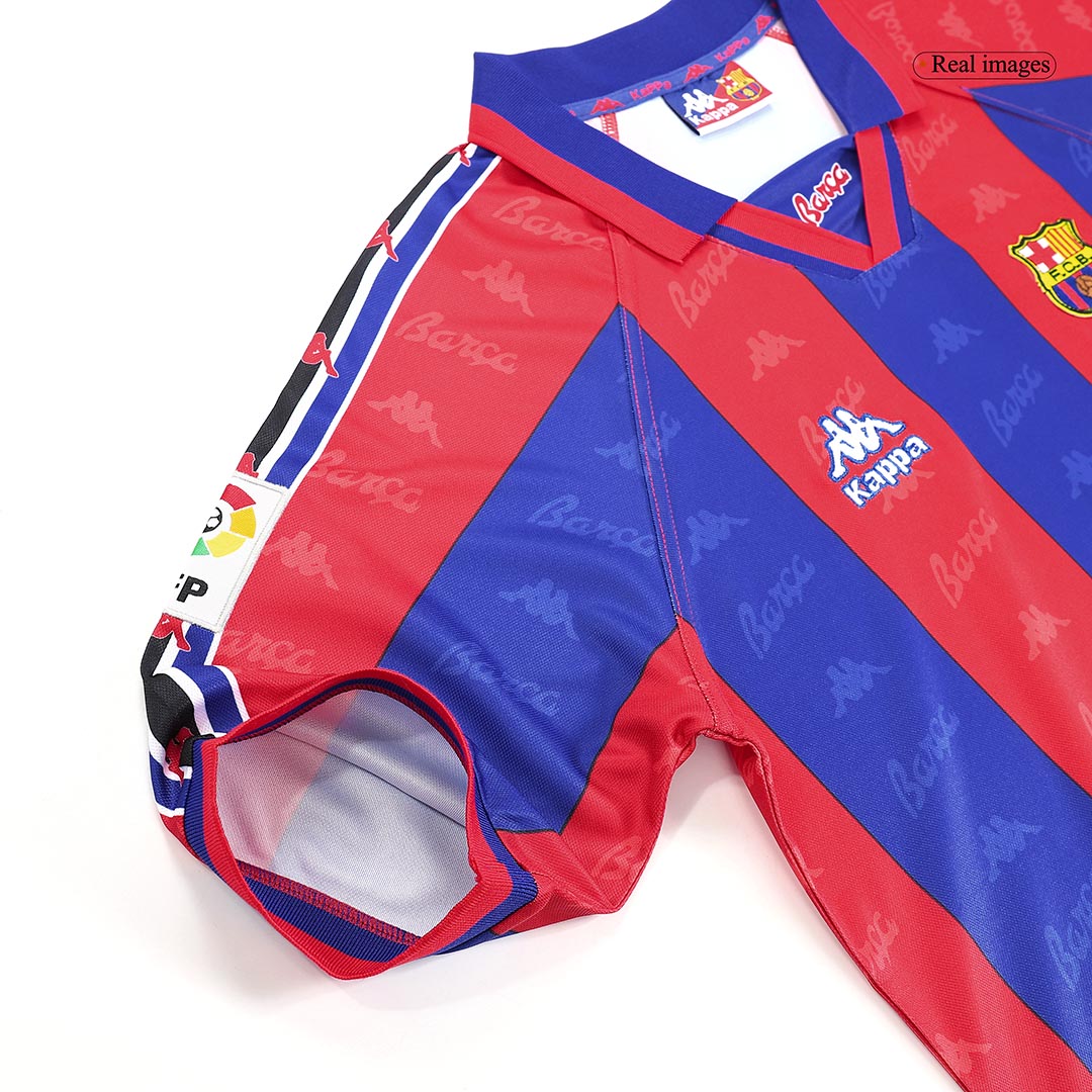 Details:  Version:  Fan Edition   Designed for: Men Embroidered; Logo 100% polyester and keeps you dry Product color: red&blue  Model size reference:  180cm/84kg (5.9ft/185lbs) Chest size: 106cm Replica size L/Authentic size XL (Size difference within 2-3