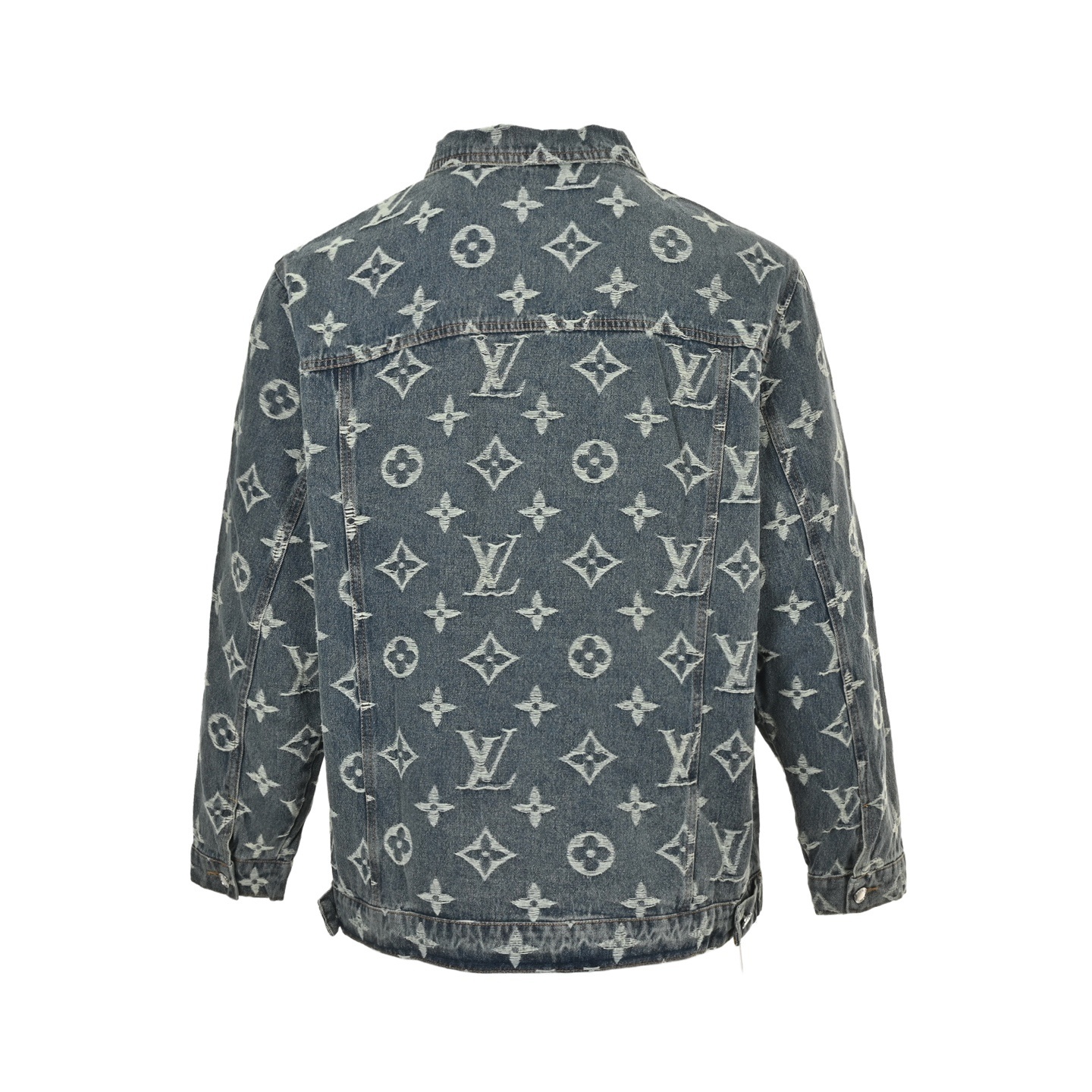 Louis Vuitton 25Fw all-over monogram jacquard denim jacket