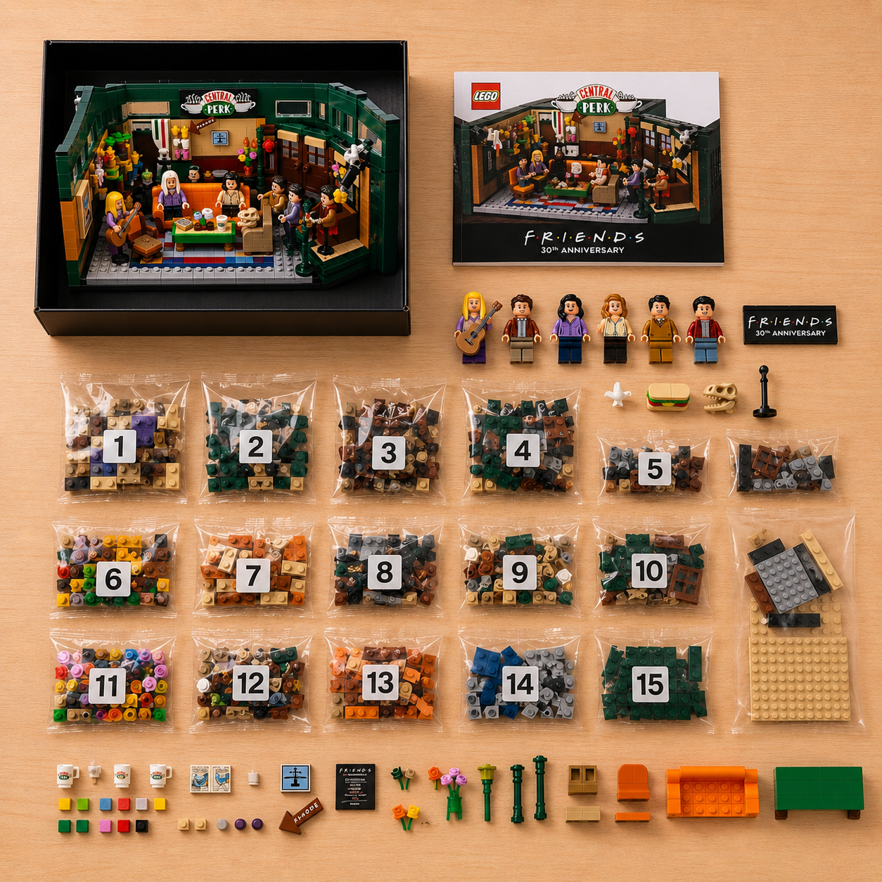 FRIENDS 30th Anniversary LEGO Collector Set (1994–2024)