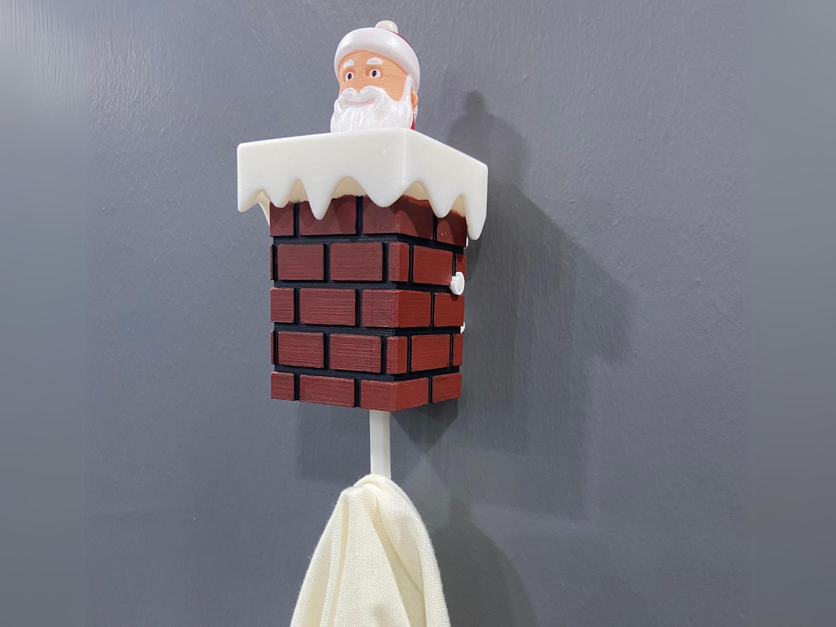 🎄Early Christmas Sale 49% OFF🎄🎅Santa’s Magical Chimney Key Holder & Hook