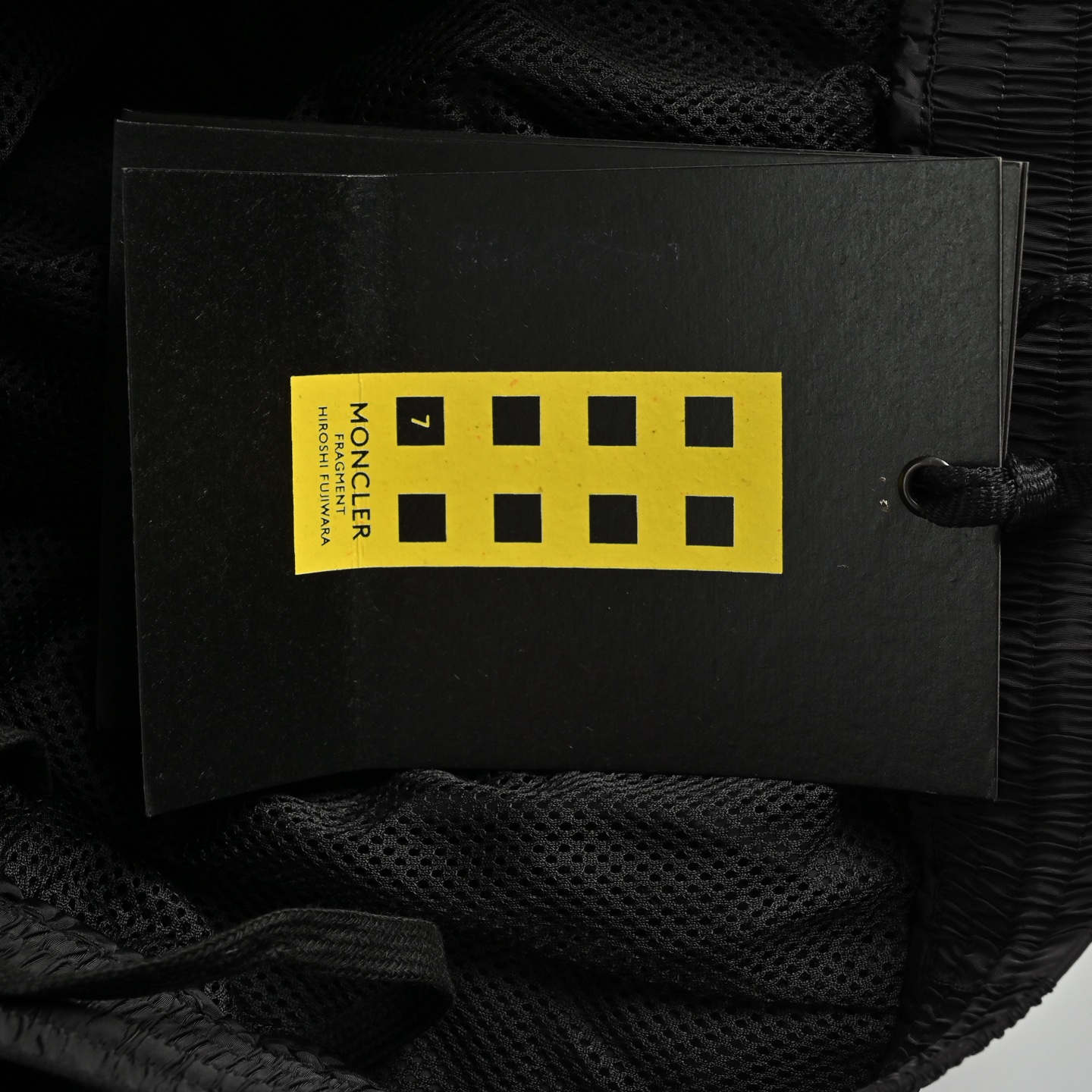 Moncler three-party collaboration packable nylon shorts