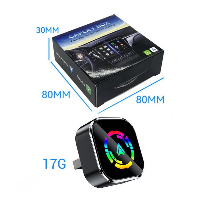 2-in-1 Draadloze Adapter voor iPhone & Android Auto