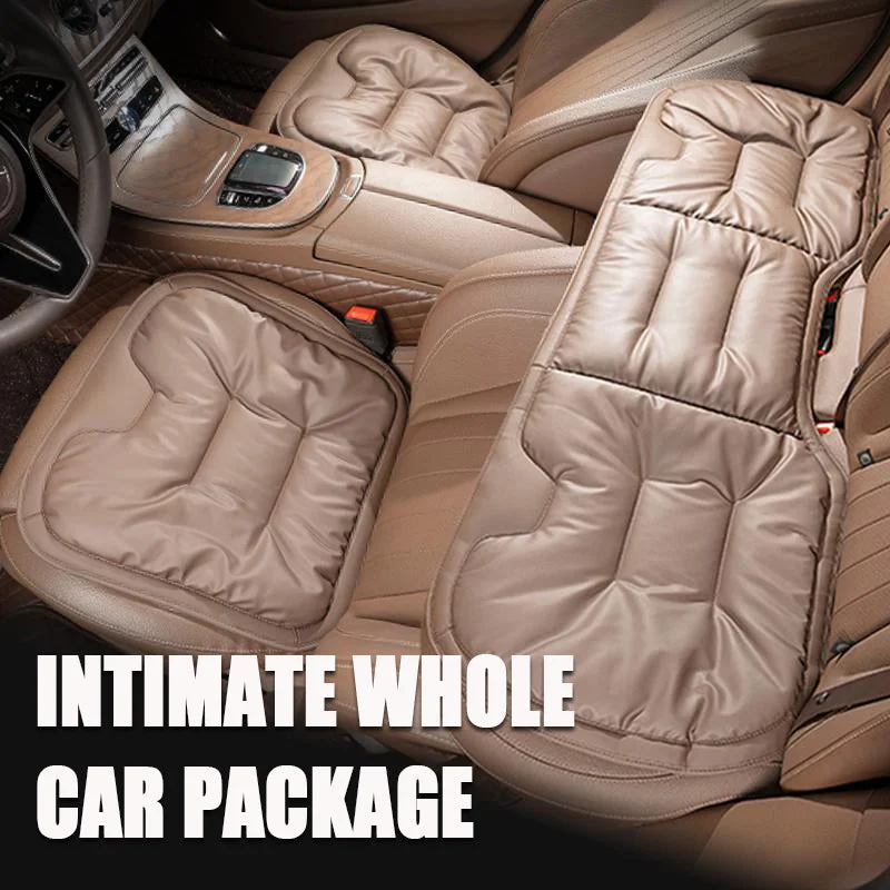 Skin-friendly Anti-fouling Leather Cushion Anti-slip Seat Cushion