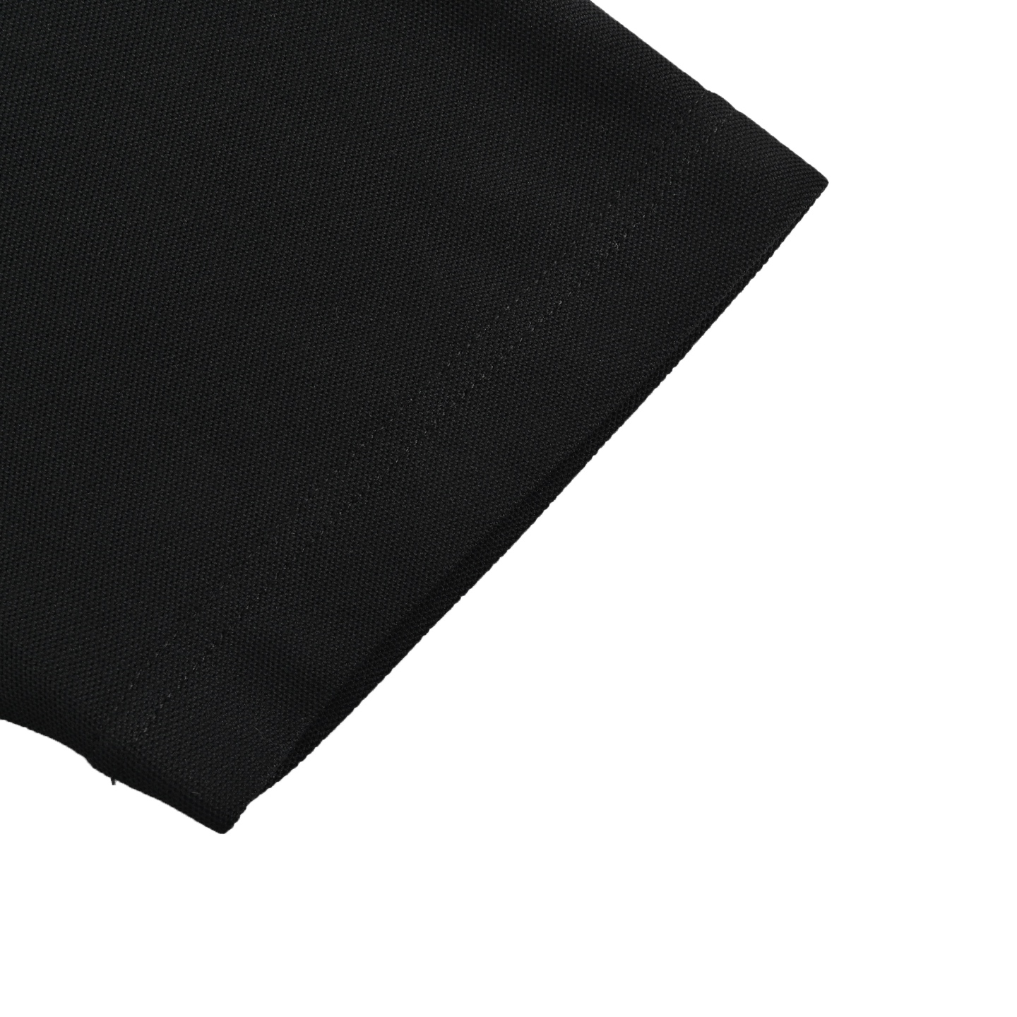 Prada 25ss triangle logo half zip polo short sleeve