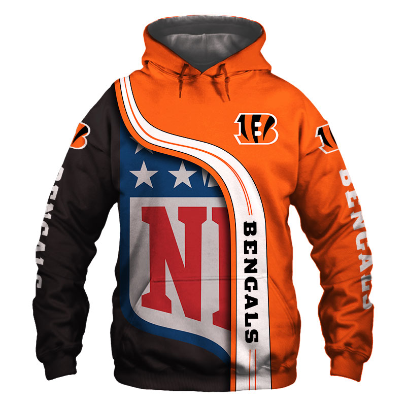CINCINNATI BENGALS 3D HOODIE CCBB001