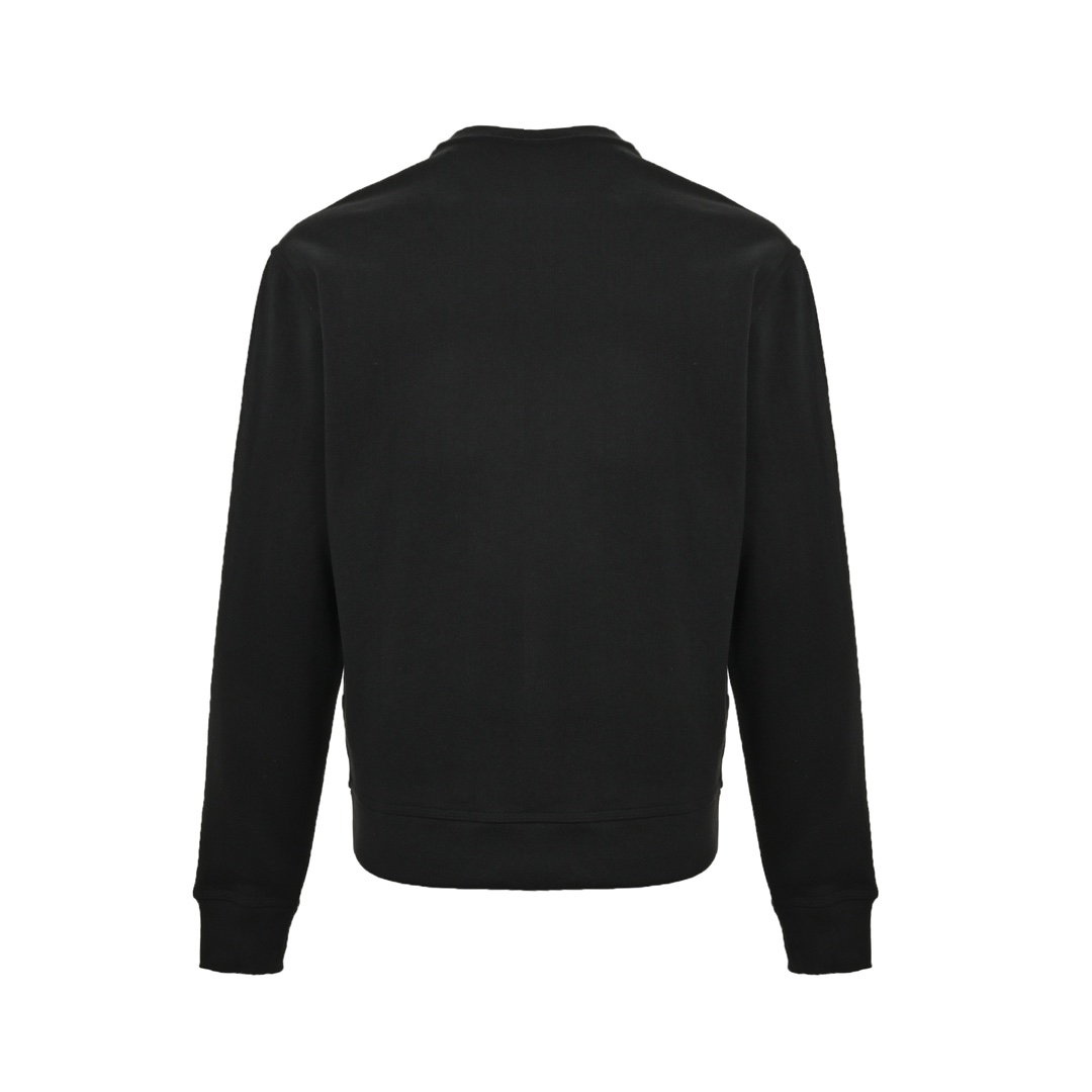 Burberry 24Fw crew neck sweatshirt with horse patch on the shoulders