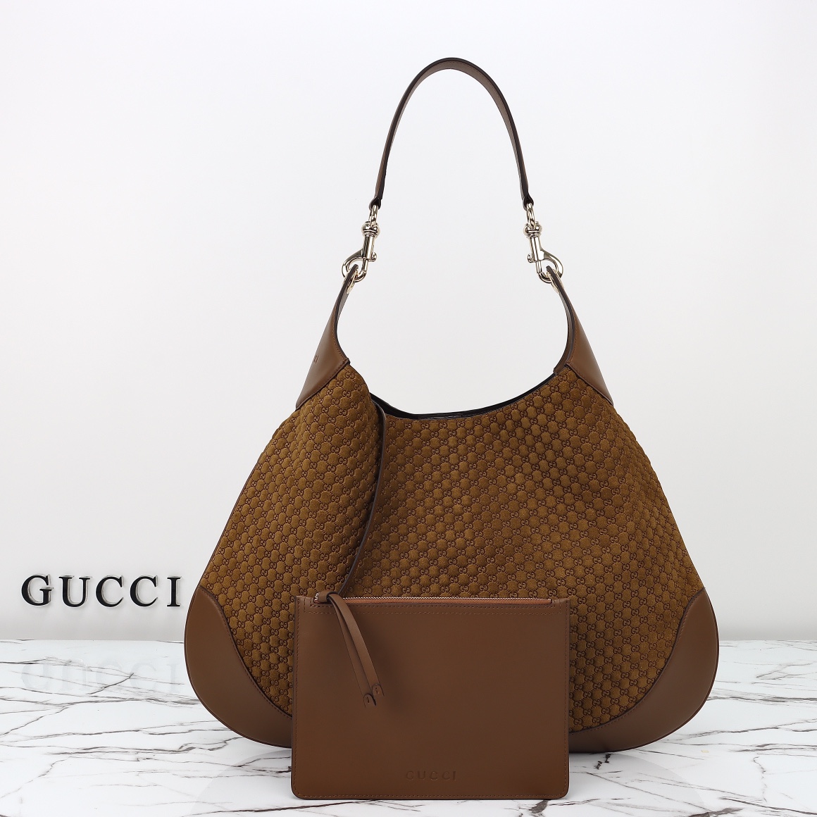 Gucci B large shoulder bag ‎815924 AAEE7 2118