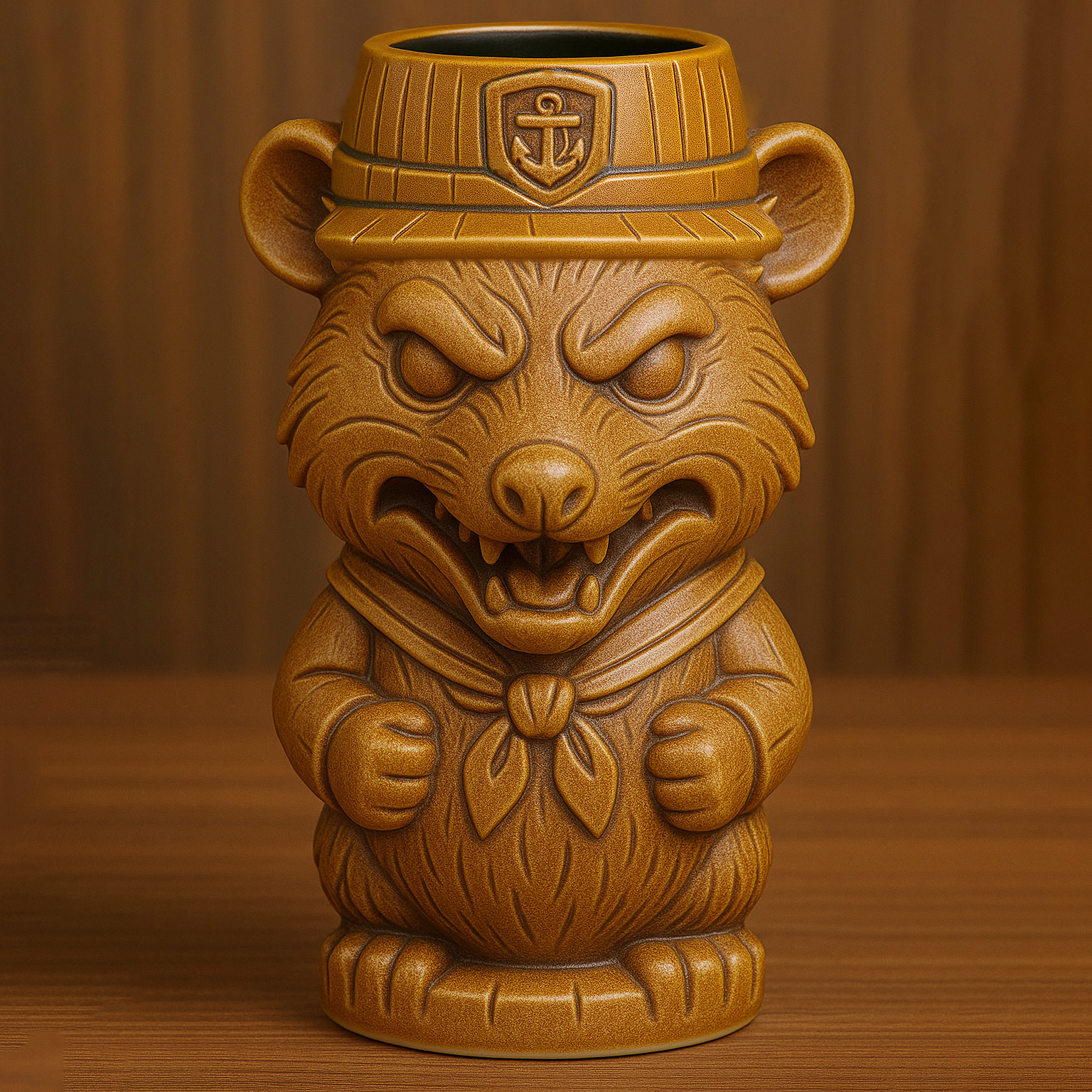Military Spirit Totem Geeki Tikis Ceramic Mug