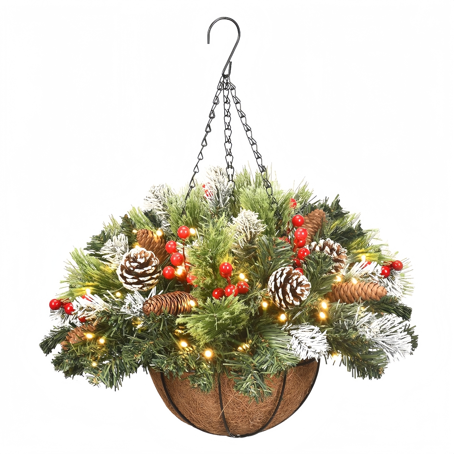 🎅HOT SALE 60% OFF⛄ - 2025 Artificial Christmas Hanging Basket