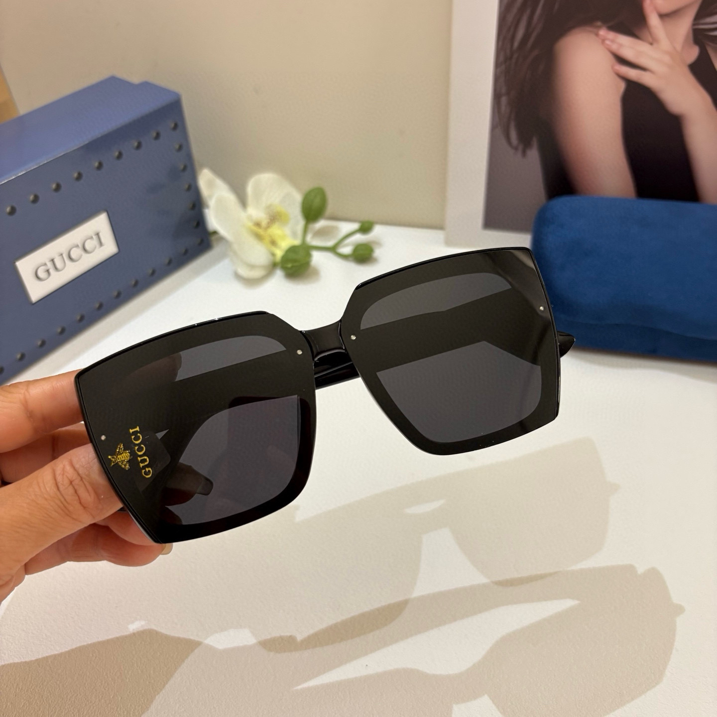 Gucci Square Frame Sunglasses