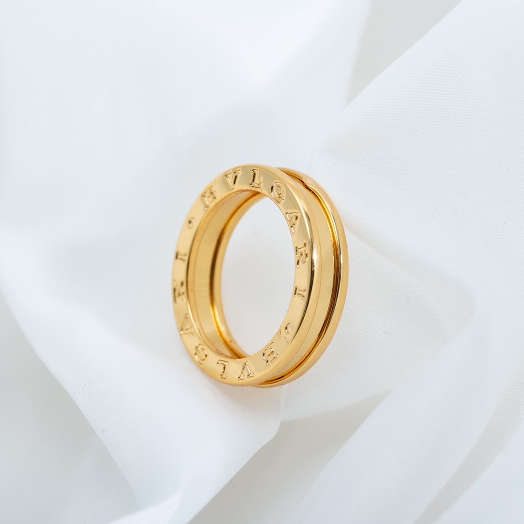 Bulgari zero single band diamond-free ring