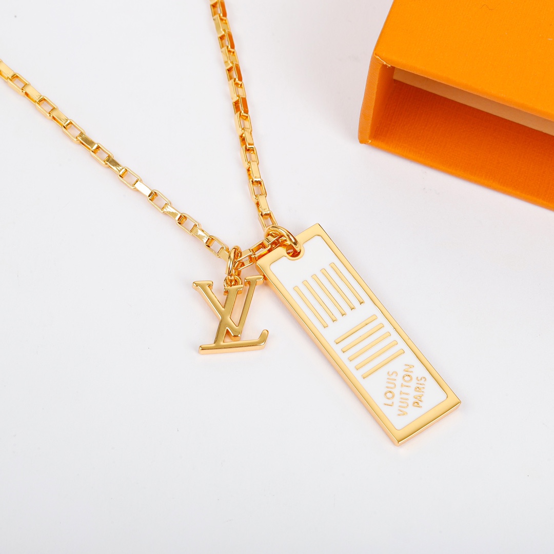 Louis Vuitton Square Necklace