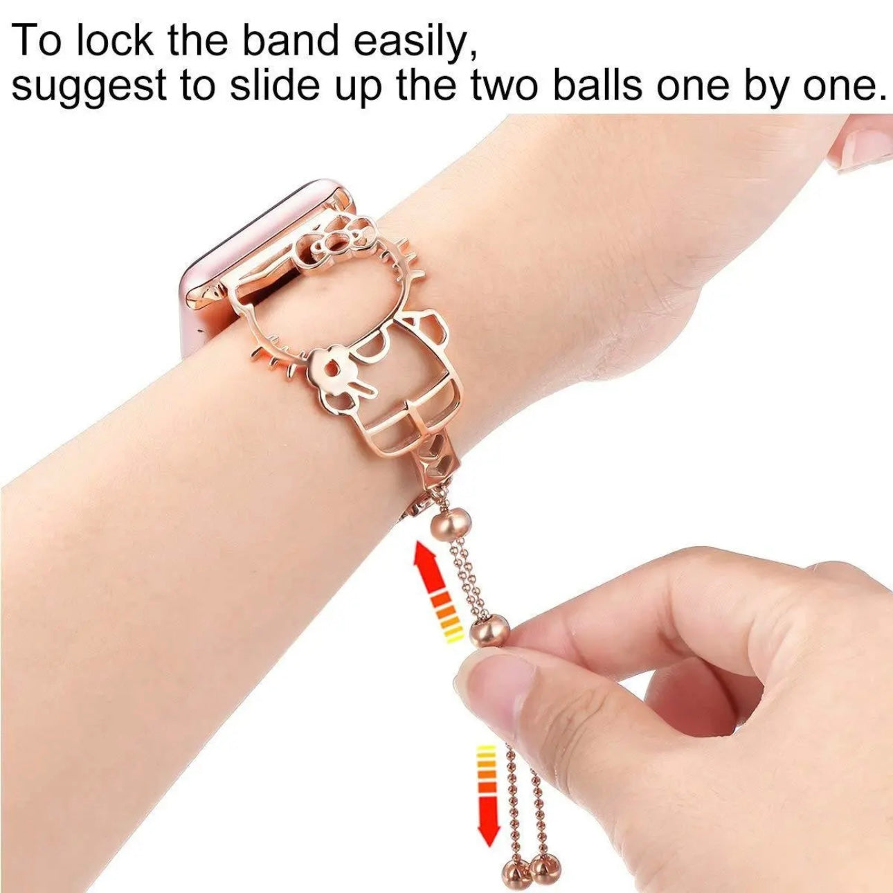 Hellokitty Shape Apple Watch Band Strap Bands Bracelet Wristband for iWatch Series