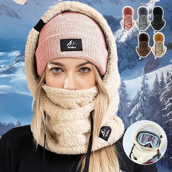 HOT SALE🔥Sherpa Hood Ski Mask