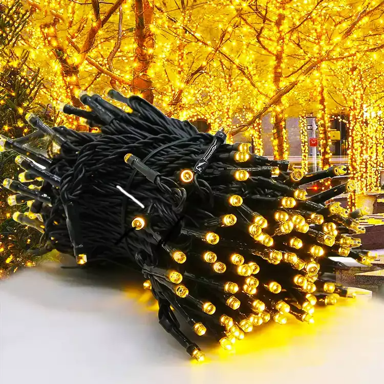 Solar-Powered LED Fairy String Lights -  Ultimate Home Upgrade
