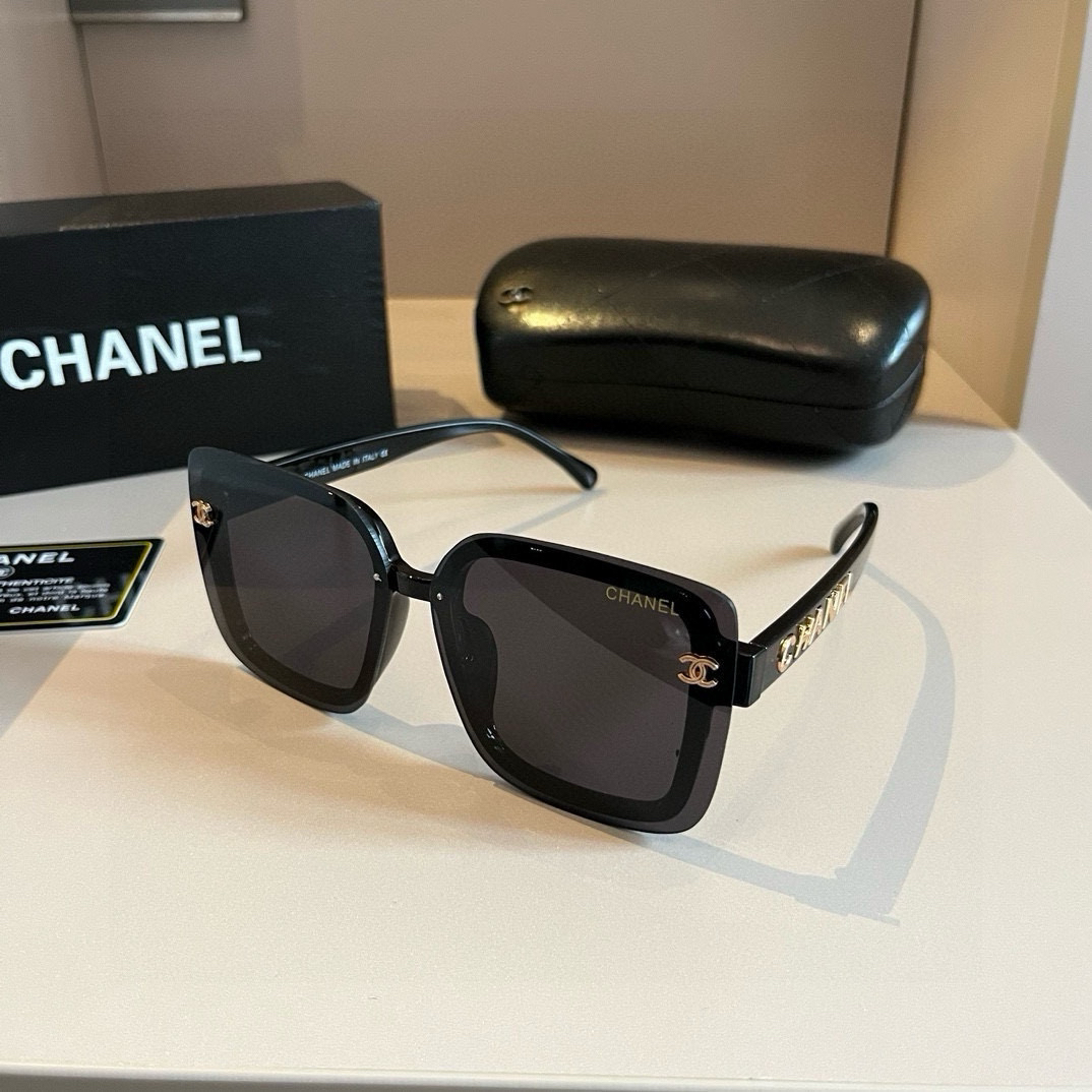 Chanel rimless sunglasses