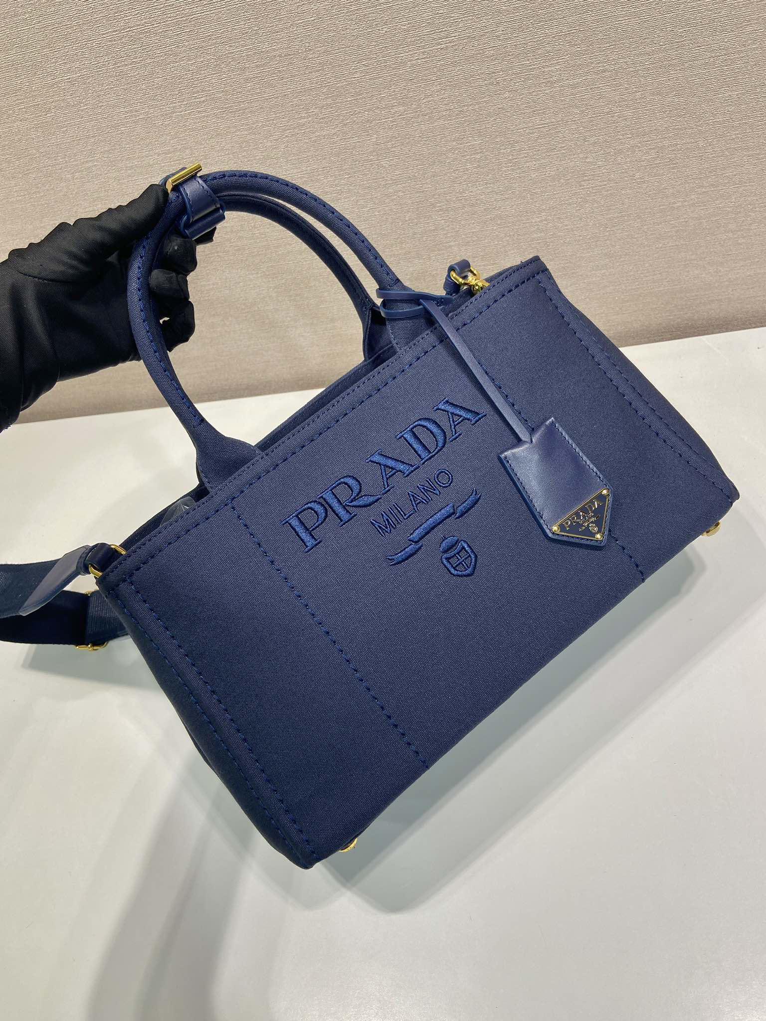 Prada Canvas Medium Handbag 1BG554