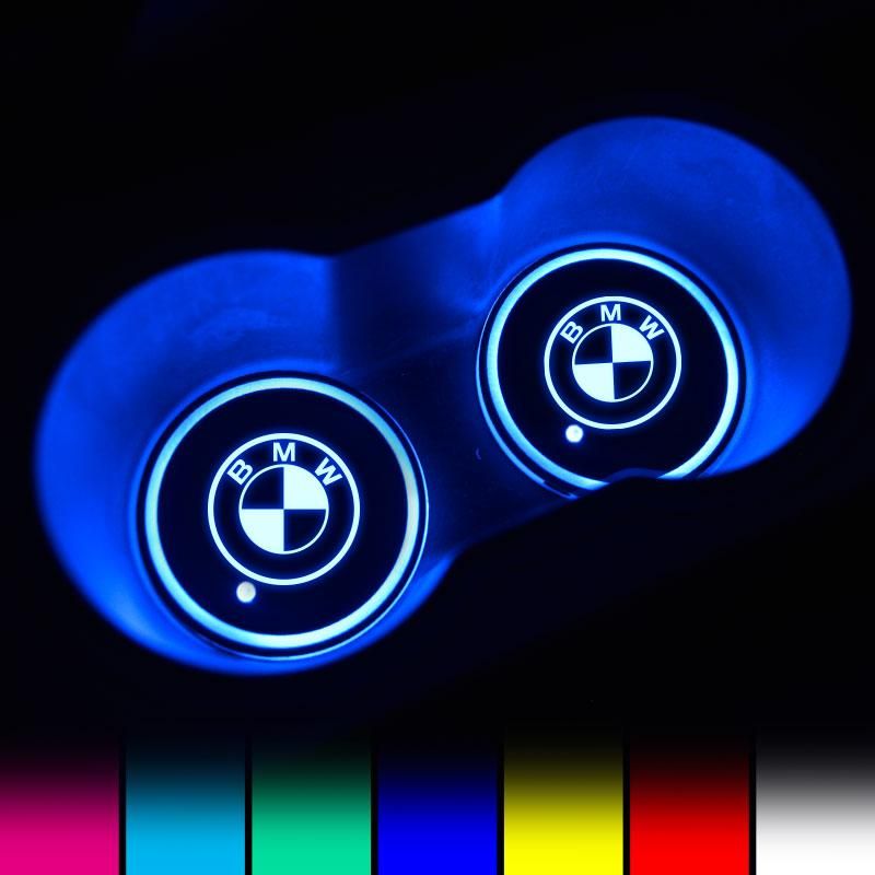 🚗Rainbow Light LED Car Coaster
