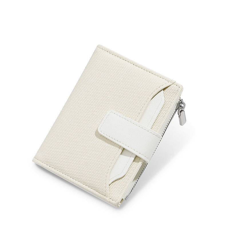 🔥Last Day 50% OFF🔥Small Wallet Leather RFID Blocking Bifold Zipper Pocket Wallet