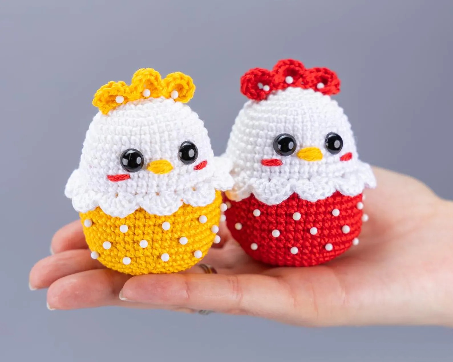 Crochet Easter chicken