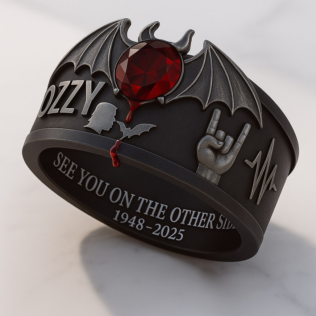 Ozzy Osbourne Memorial Ring