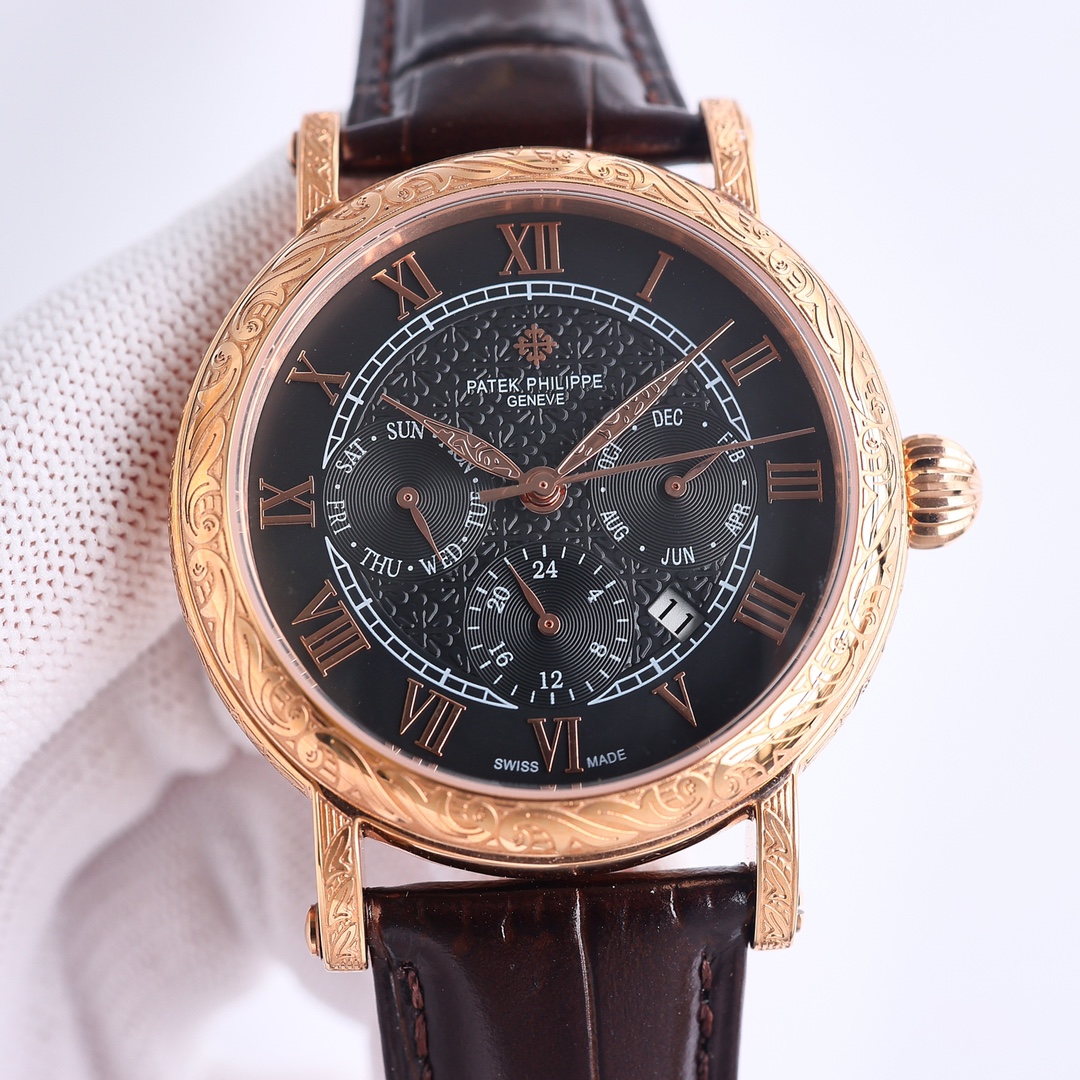Patek Philippe Calatrava Engraved Watch