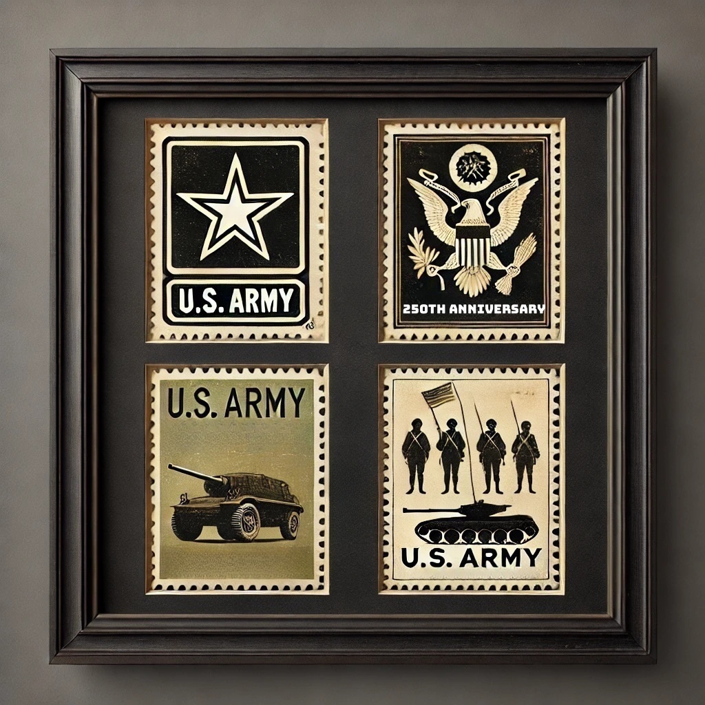 250th Anniversary Military Stamp Collection