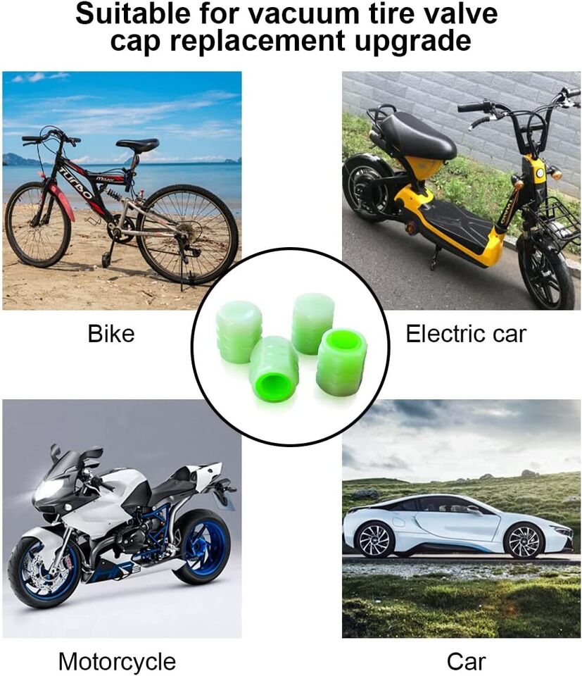 Car Auto Wheel Tire Air Valve Stem LED Light