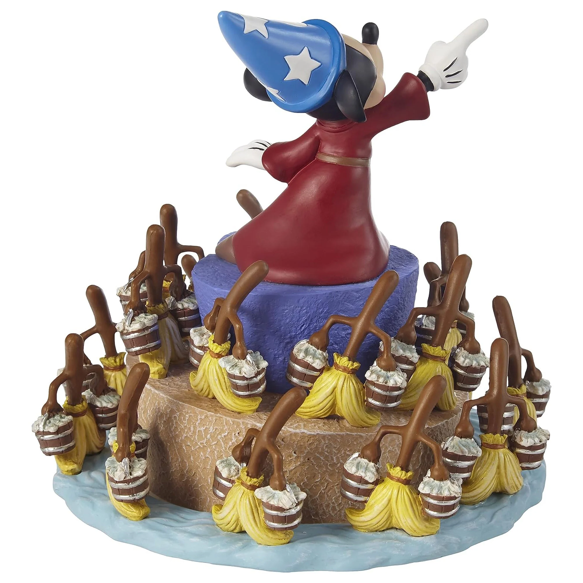 Precious Moments Disney Mickey Mouse Dream A Fantastic Dream Resin Rotating Musical