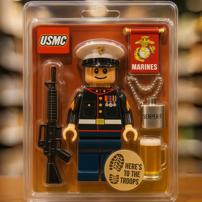 250th Anniversary Military Commemorative Building Block Sets