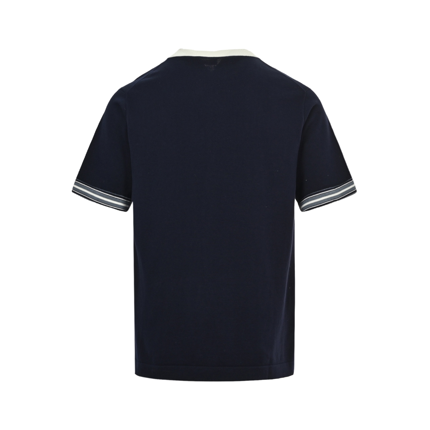 Dior 25ss lily of the valley embroidered contrasting short-sleeves