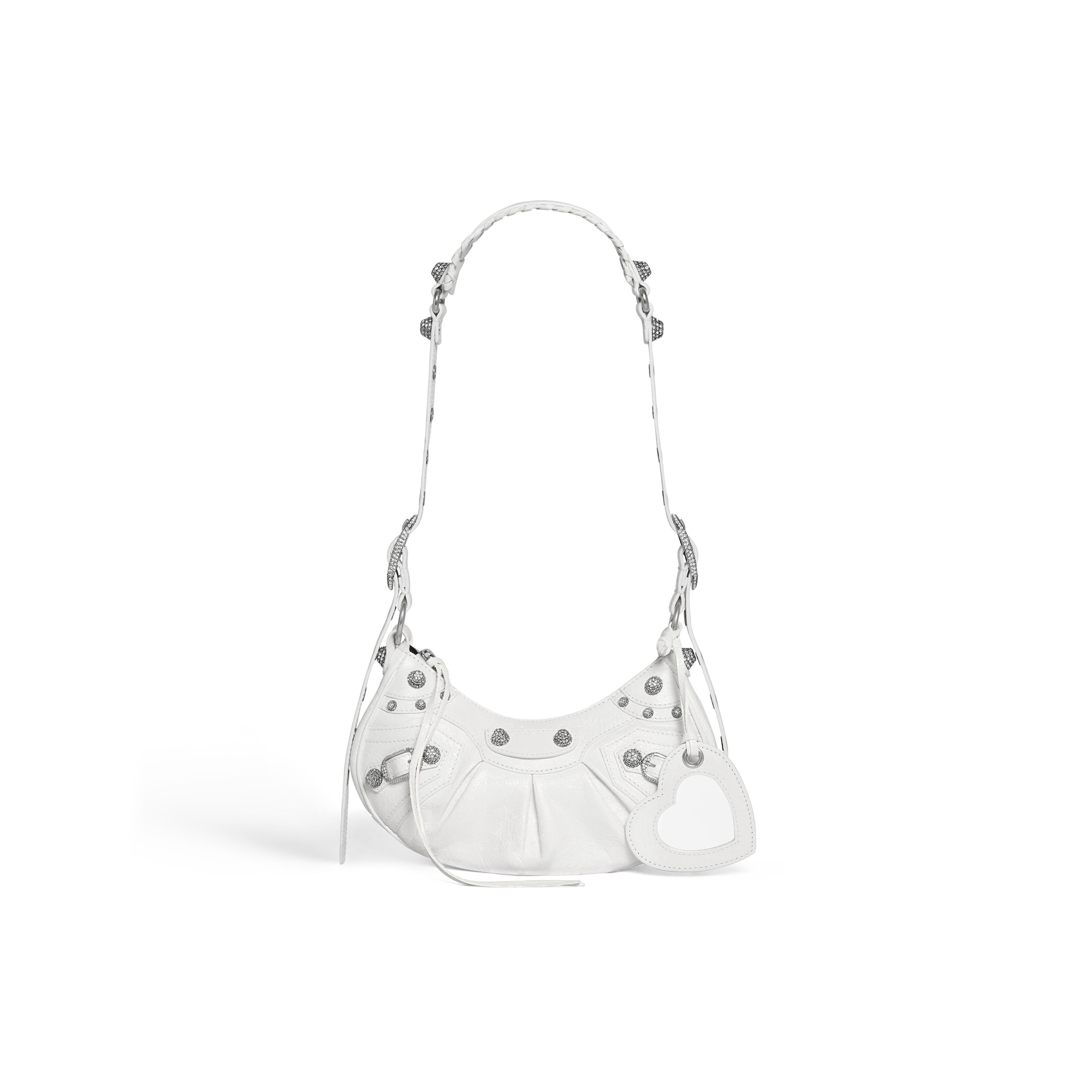 Balenciaga Le Cagole Shoulder Bag Xs With Rhinestones6713091VG9Y1000