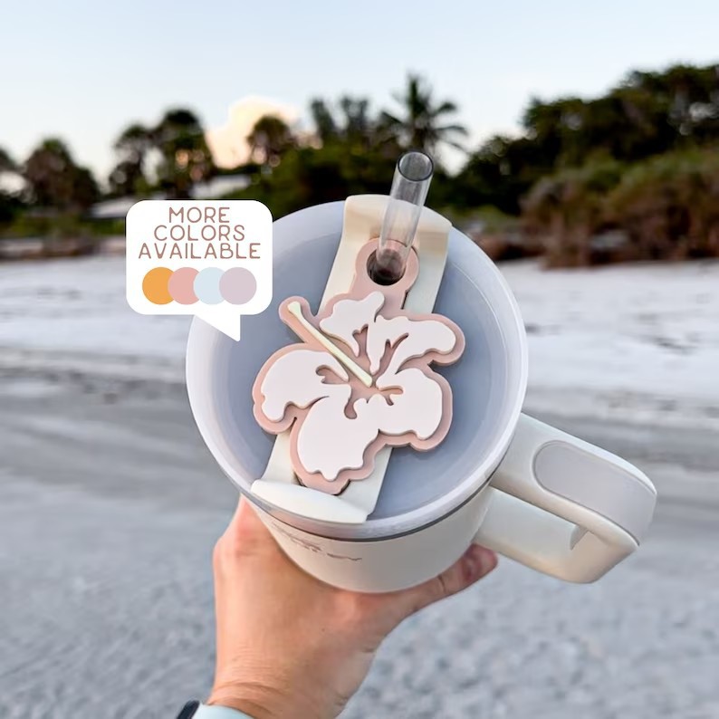 Stanley Hibiscus Decorative Clips