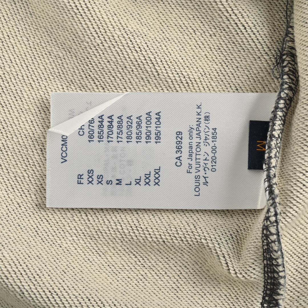 Louis Vuitton 24Fw embroidered gradient monogram crewneck sweatshirt