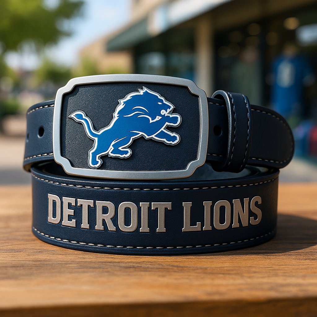Detroit Lions Grit & Glory – Limited Edition Belt