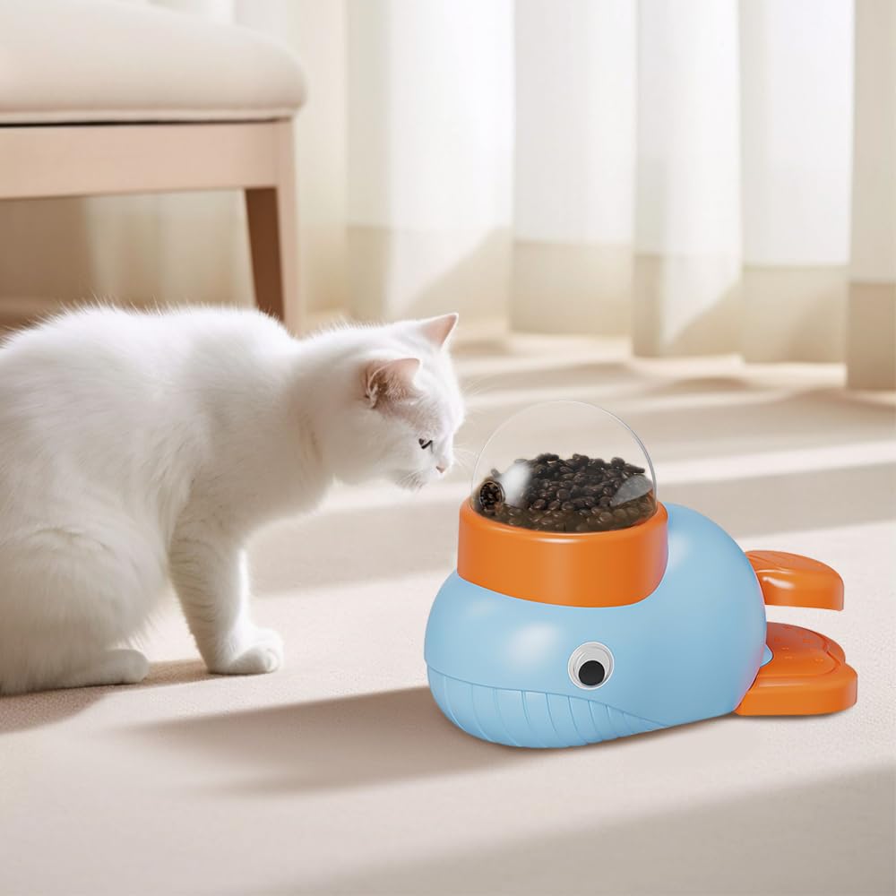 Dog Interactive Treat Dispenser Multifunctional Feeder for Pet Enrichment, Durable Slow Toy