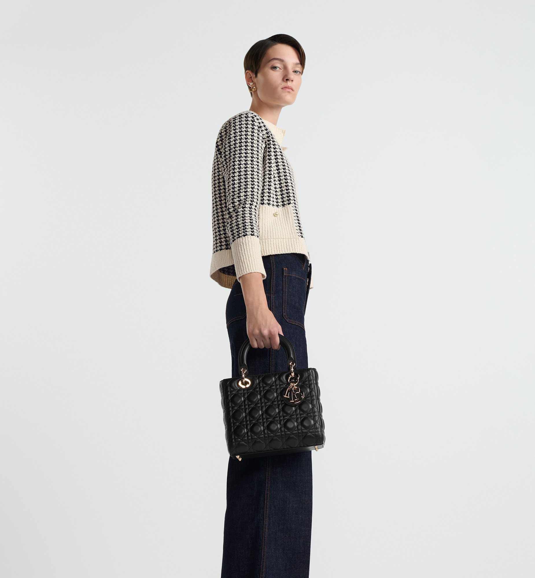 Dior Medium Lady Dior Handbag M0565ONGE_M900