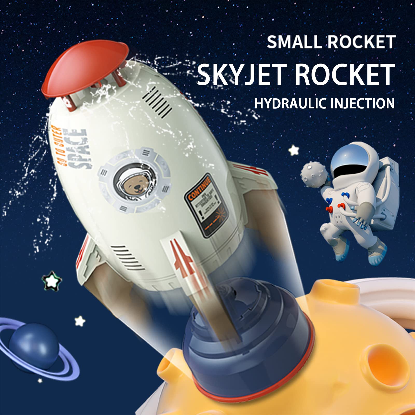 🔥Last Day Promotion-[SAVE 65% OFF]--2023 Summer Toy--Launch Water Rocket Outdoor Sprinkler Toy--BUY 2 GET FREE SHIPPING