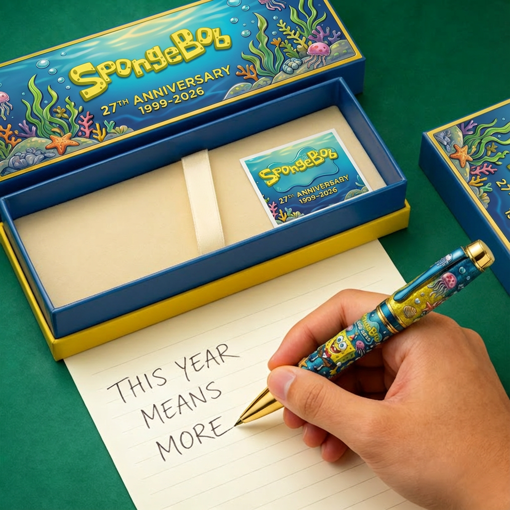 SpongeBob SquarePants 27th Anniversary Pen (1999–2026)