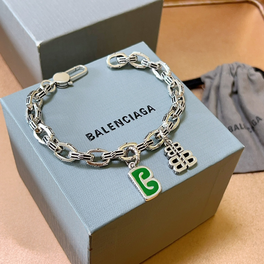 Balenciaga BB chain bracelet