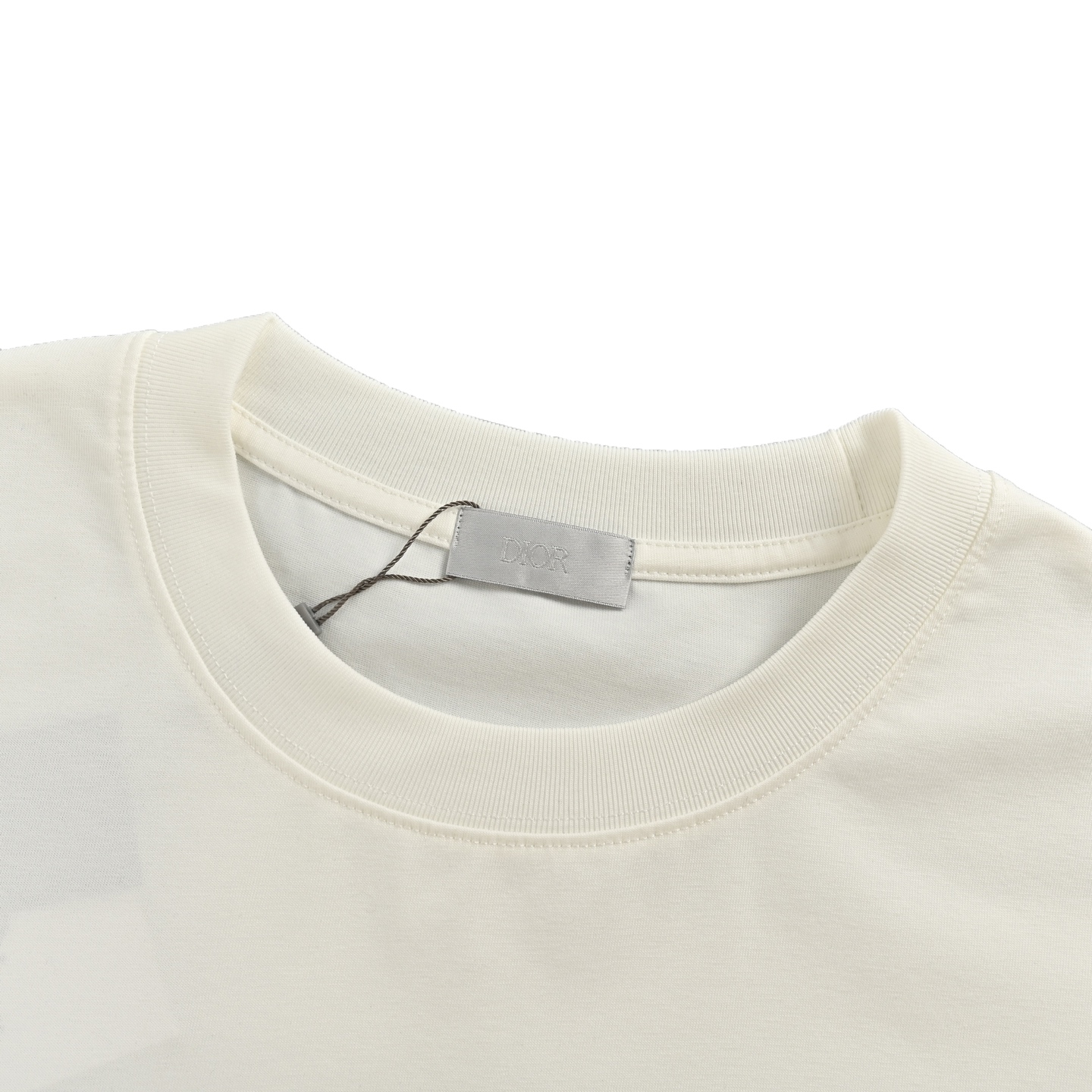 Dior 25ss chest embroidered patch short sleeve