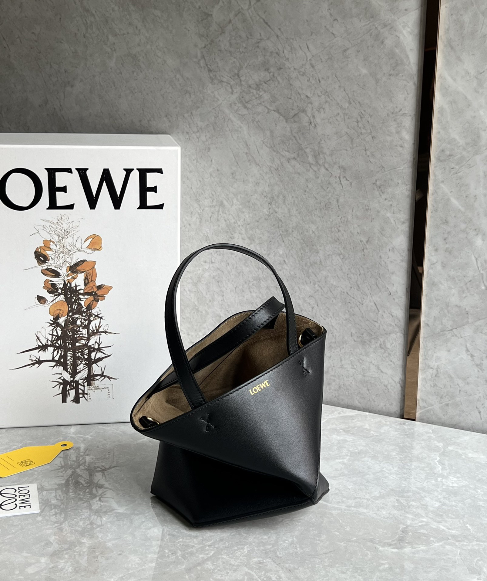 Loewe zzle fold series foldable tote bag 0695