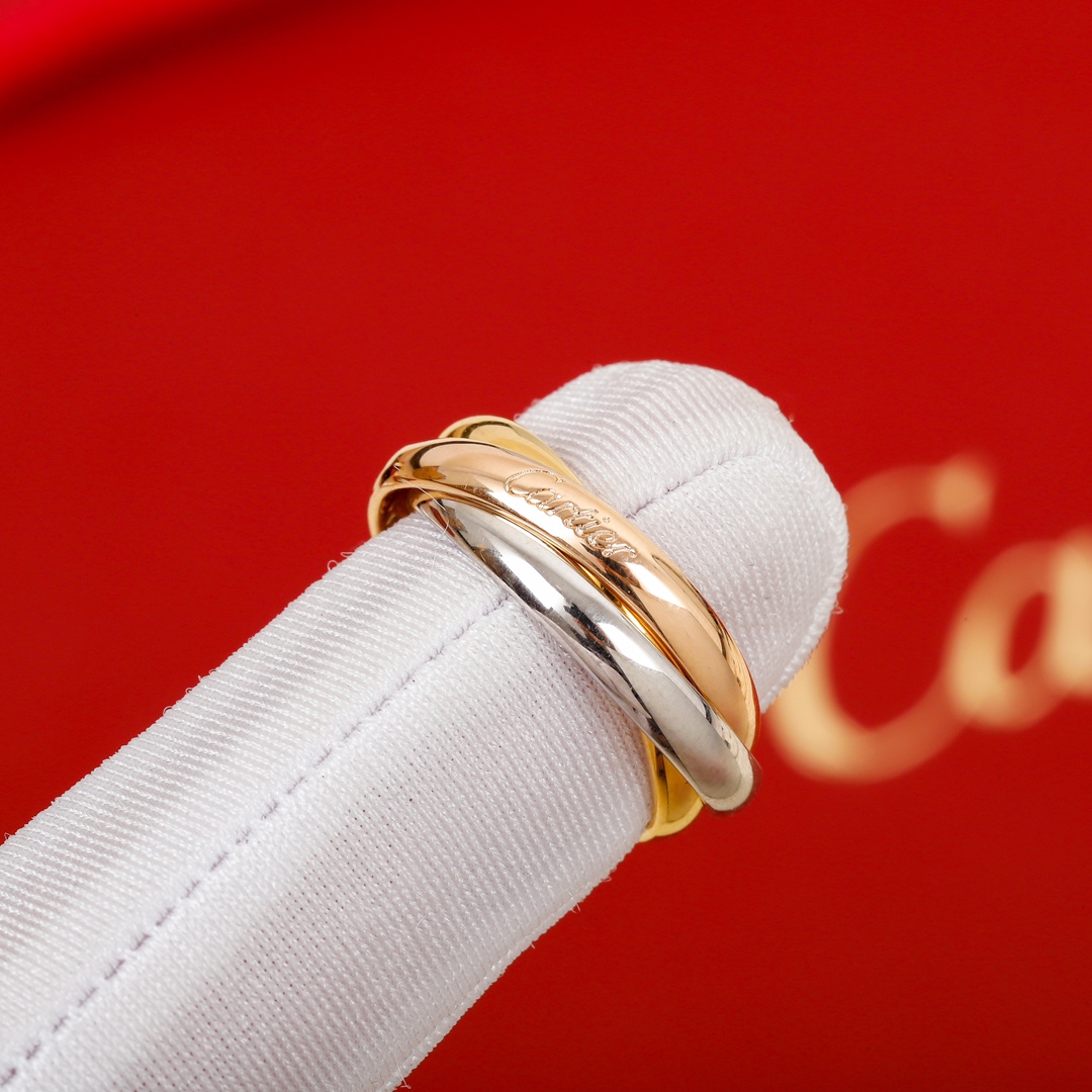 Cartier 3-ring ring