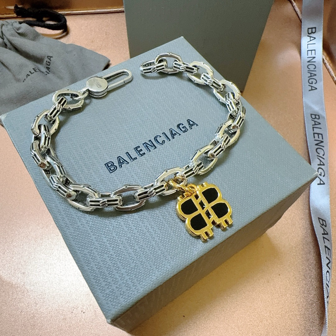 Balenciaga BB chain bracelet