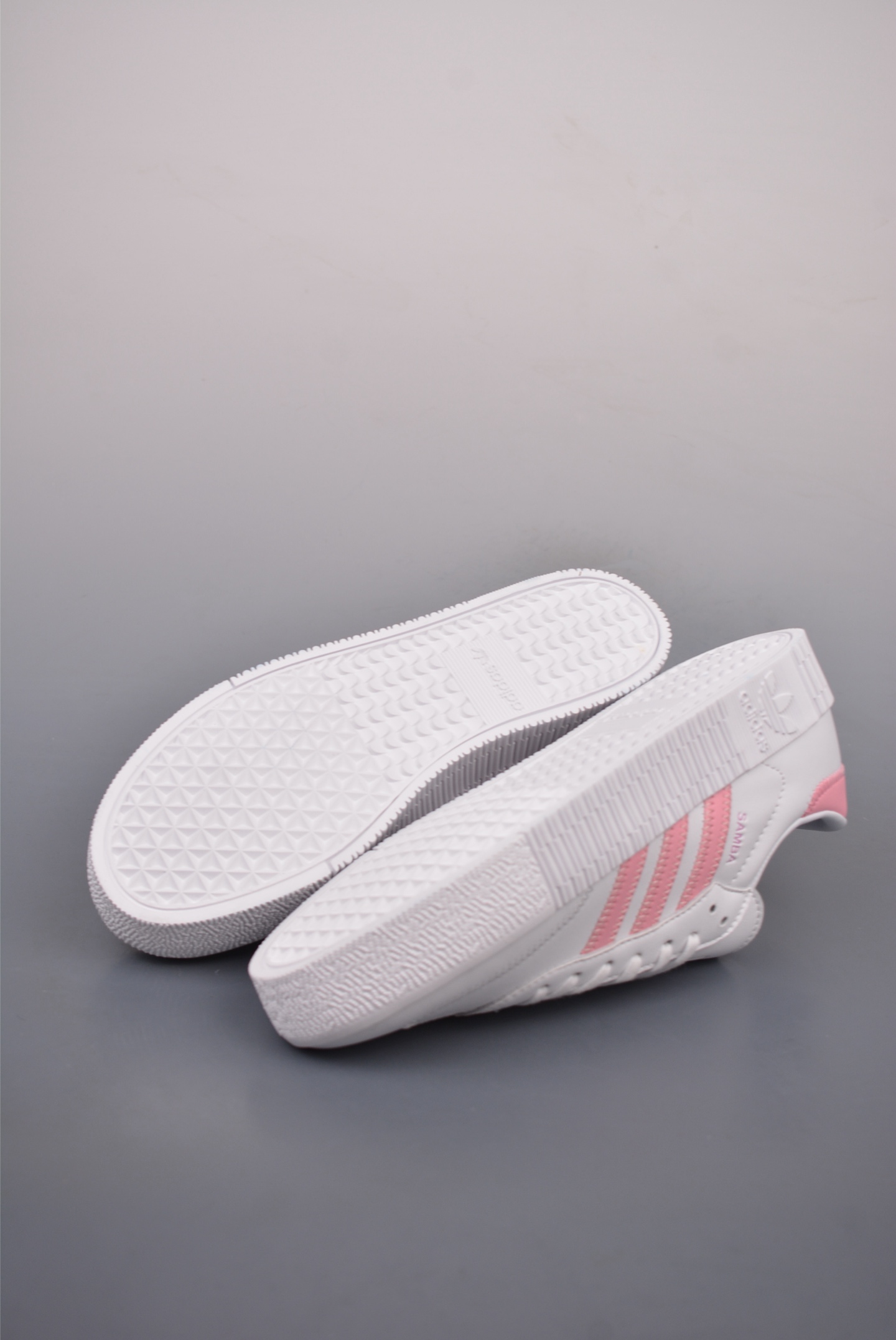 Adidas Originals Samba OG Leather White Pink FU7456