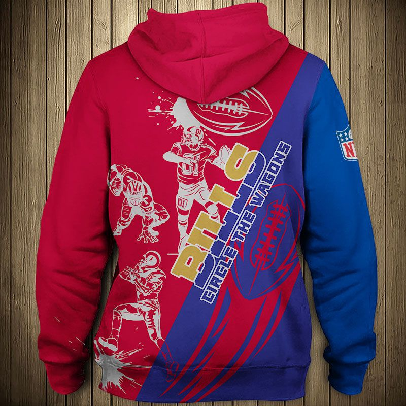 BUFFALO BILLS 3D HOODIE  BBBB003