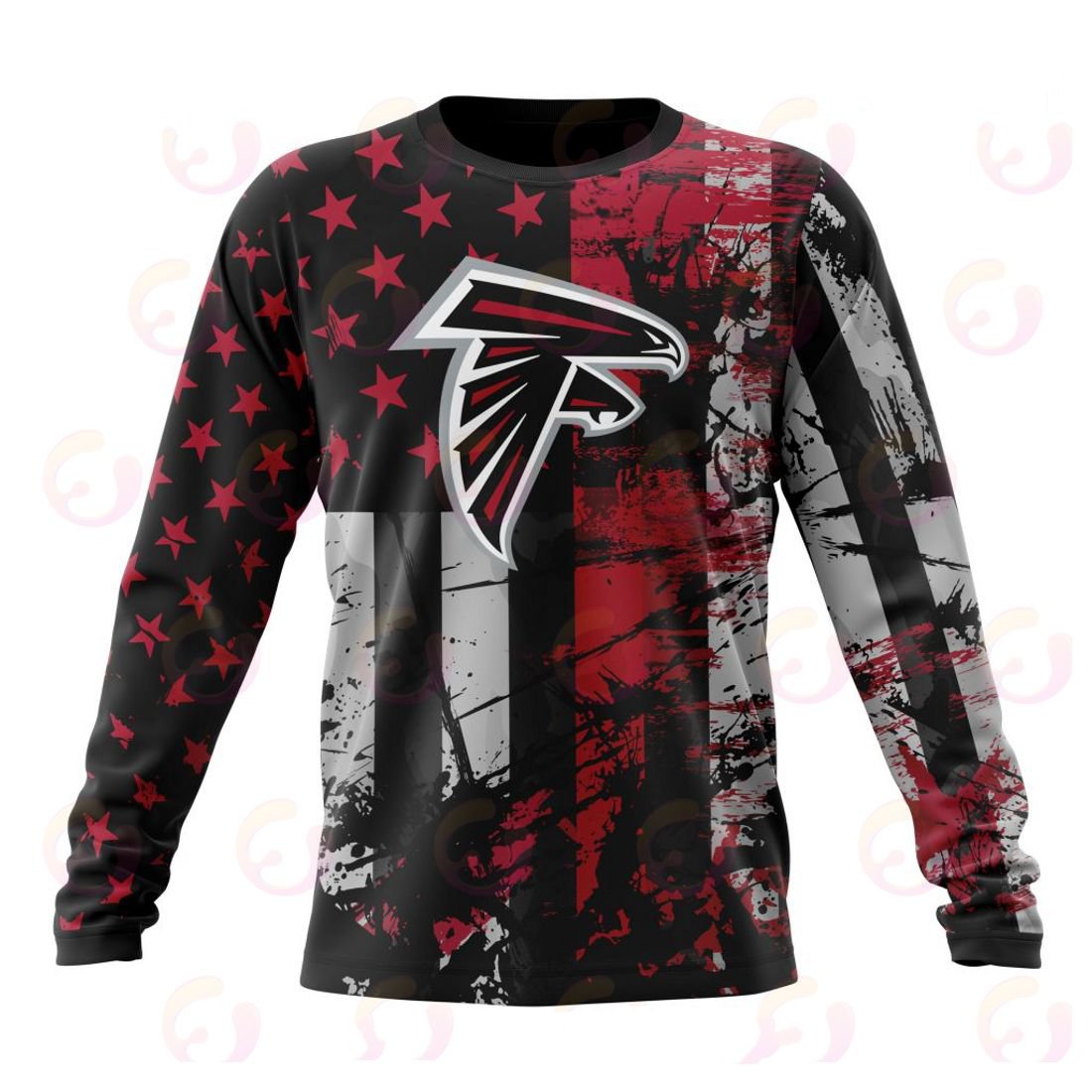 ATLANTA FALCONS 3D HOODIE JERSEY FOR AMERICA