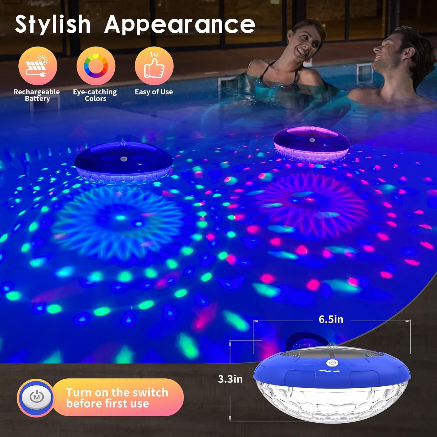 🔥On Sale🔥Solar Floating Pool Lights